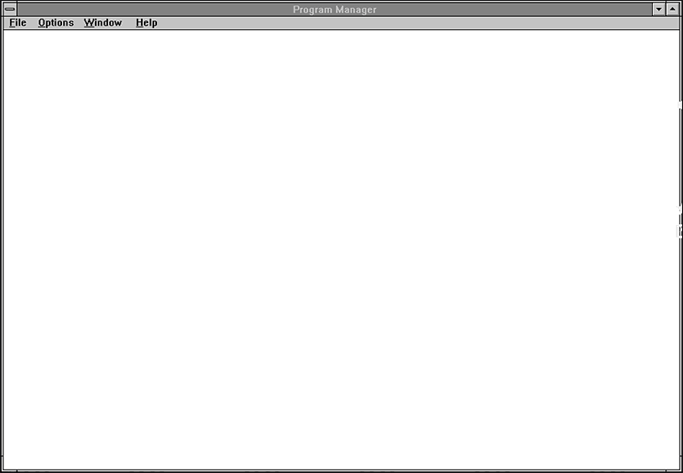 Windows 3.1 Dialog